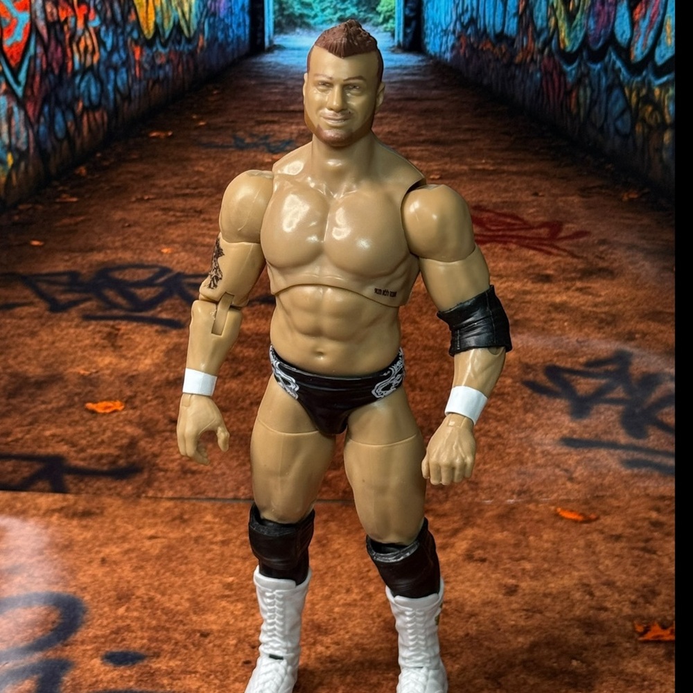 AEW Maxwell Jacob Freeman Action Figure with Black and White Gear